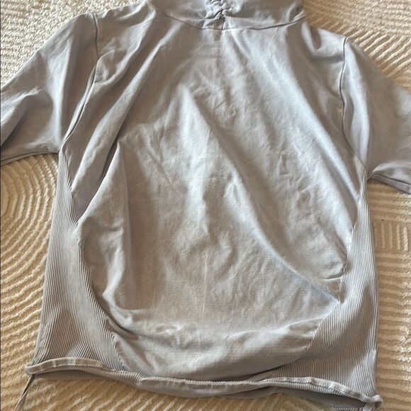 FP Movement by Free People Gray Fitted Crop Hoodie - Picture 5 of 8